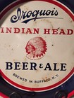 Vtg Iroquois Indian Head Beer   Ale Buffalo Ny Advertising Beer Tray