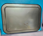 Vintage Holt Howard Santa Claus Metal Tray Atomic Black - Mid-century Modern