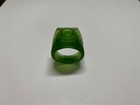 Green Lantern Movie Ring  Plant-based Translucent Green Resin  Made In Usa
