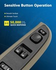 Master Power Window Switch With Tan Bezel Compatible With Chevy Gmc  15883318