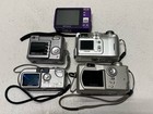 Assorted Compact Digital Camera Lot Of 5