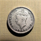 Africa-mauritius -1946-   500 Silver  1 4 Rupee- Geo  Vi-royal Mint-km 18a-khk 4
