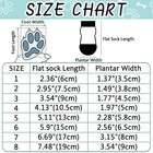 4pcs Pet Cute Paw Protector Knit Socks Indoor Non Slip Shoes For S m l Dog Puppy