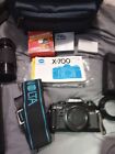Vintage Minolta X-700 35mm Film Camera With Lens In Near Mint Condition - Works