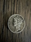 1944-p Mercury Silver Dime   Free Shipping  2