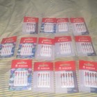 Singer Assorted Sewing Machine Needle Packs Universal Quilting Lot Of 13