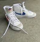 Nike Blazer  77 Mid High Top Leather Colorblock Lace-up Sneaker  Us 4 5y