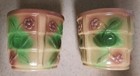 Pair Of  Vintage Mid-century Robinson Ransbottom  rrp Co    Flower Pots  3 1 2  