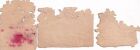Antique Victorian Scrap Die Cut Lot - Picturesque Countryside Scene