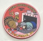 Opera House  5 Casino Chip North Las Vegas Nevada Nv Thanksgiving 1997
