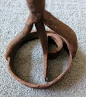 Vintage Letter Circle P Branding Iron Full Size