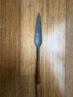 Used Zulu Iklwa Spear Assegai Weapon Iron hide wood Construction Project Materia
