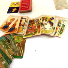 Vintage Old Maid Fairchild Card Game Bible Stories   Animal Dominoes    Children