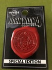 John Wick 4 Hard Rock Pin Red Sealing Wax New