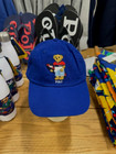 Nwt Polo Ralph Lauren Men s Polo Bear Chino Baseball Cap Hat Blue Multi