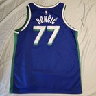 Men Nike City Edition Basketball Jersey Dallas Mavericks Luka Doncic 77 Large 52