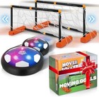 Hover Soccer Ball - Indoor Soccer Ball  Indoor Flying Toy Games  2 Moving Goals