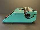 Vintage Olivetti Studio 45 Typewriter Portuguese Layout Made In Spain With Case