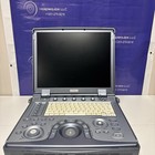 Ge Healthcare Logiq E Portable Ultrasound Machine Cardiac Probe 3s-rs Cw Active