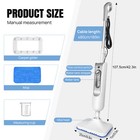 1500w All In 1 Steam Mop Floor Cleaner Carpet Washer Hand-held Steamer Upright