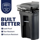Heavy Duty Trash Bags 95-96 Gallon 50 Count Puncture Resistant Large Garbage
