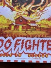 Foo Fighters Nashville Hot Chicken Print Poster - Last Ever Nissan Stadium Show
