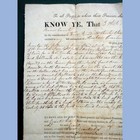 1824 Antique Deed New Haven Ct Hollbrook Levanton Derby Dwell House Barn Woods 3