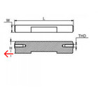 Martyr Anodes Cm433580z Zinc Johnson   Evinrude Power Trim Bracket Anode
