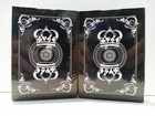 Two New Sealed Crown Deck V2 Playing Cards  Black Premium W  Embossed Tuck Case