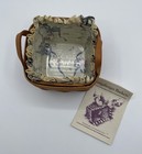 1993 Longaberger Booking Collection Sweet Basil Basket-protector   Liner