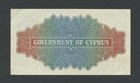 Cyprus  1 Shilling Note 1945  Kgvi  Krause 20 Banknotes