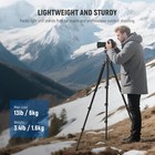 Neewer Tp08 77  Tripod monopod  360   Ball Head  Arca Qr  13lb Load