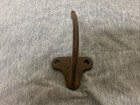 Antique Solid Cast Brass Coat Hook