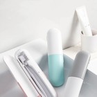 Portable Uv Toothbrush  Travel Rechargeable Sterilizer Box Cleaner Holder6630