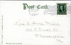 1906 Pittsburgh 4th Avenue Street View Trolley Tracks Postcard Bi