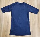 Nike Pro Combat Compression Mens Sz Large Activewear Shirt  Fitted  Short Sleeve