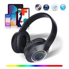 Bluetooth Noise Cancelling Headphones Over Ear Stereo Earphones Wireless Headset