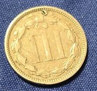 1873 3 Cent Copper Nickel   mint Error 