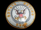 New U s military Navy Embroidered Patch United States Navy 4  X 4  Full Color