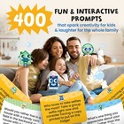 400 Interactive Conversation Cards For Kids Ages 6-11 - Card Games For Family