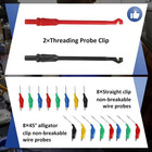 110-piece Automotive Circuit Test Lead Kit Electrical Diagnostic Back Probe Rela