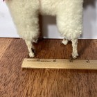 Llama alpaca Handmade Peru Fiugurine Real Fur Colorful Halter 8   