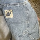 Y2k Dungarees Denim Shorts - Blue