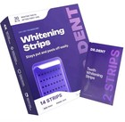 Dr dent Purple Teeth Whitening Strips     Peroxide Free  14 Count