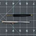 Vintage Parker Gold Arrow Black Barrel Mechanical Pencil Made In Usa