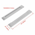2 Finger Pull Flush Self-stick On Handle Bypass Sliding Pocket Doors Adhesive 