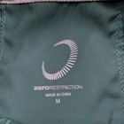 Zero Restriction Mens Windproof Golf Vest Green Full Zip Vented Back Size M