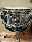 Rogers Dyna-sonic 14x6 5 Brass Snare Drum Vintage 1970s Chrome Finish