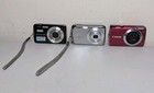 Lot Of 3 Canon Digital Camera Exilim  2  A3300 Is  1  Untested For Parts repair