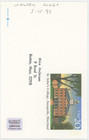 Walter Dukes Detroit Pistons Autographed Signed Postcard Amco Coa 31180